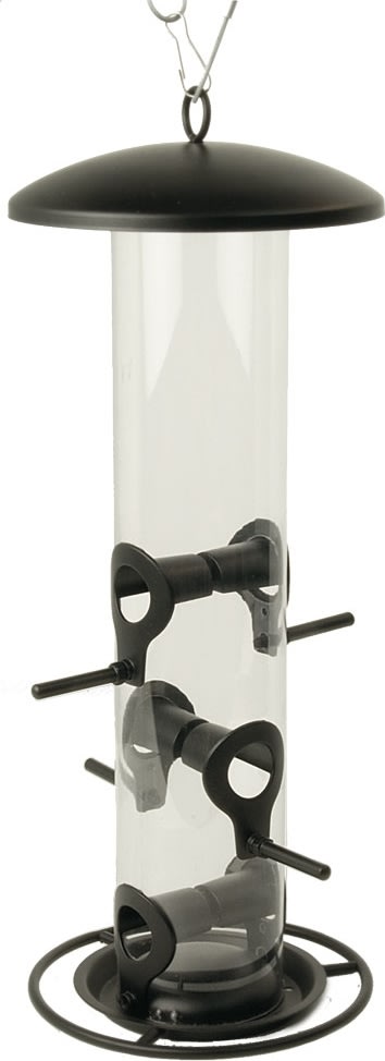 CARE-Bird Foderautomat för frön, stor, svart