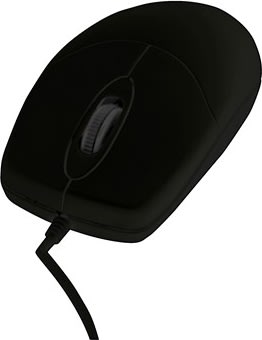 Active Key vattentät medicinsk usb-mus, svart