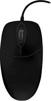 Active Key vattentät medicinsk usb-mus, svart