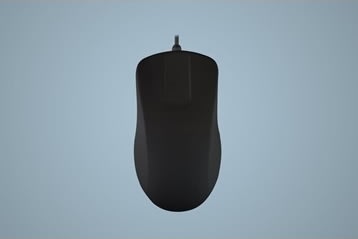 Active Key medicinsk trådlös mus, svart