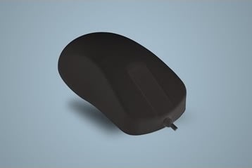 Active Key medicinsk trådlös mus, svart