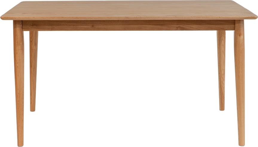 NordicLine matsalsset m. 6 stolar m. stoppning, ek