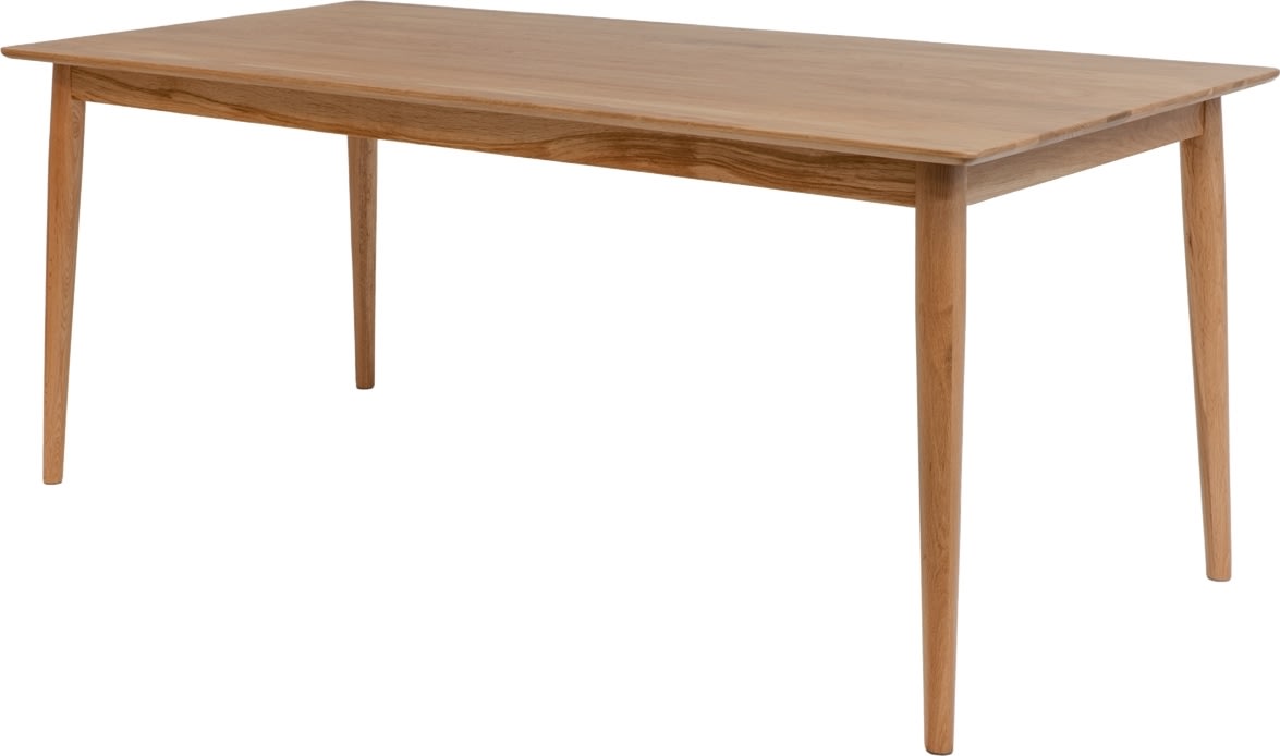 NordicLine Kantinbord, ek, 180x90 cm