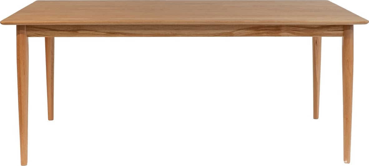 NordicLine Kantinbord, ek, 180x90 cm