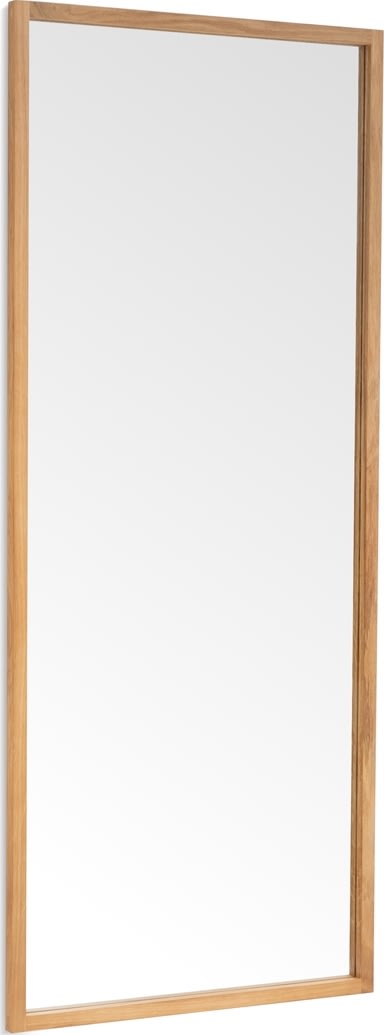 NordicLine Spegel, smal ram i ek, 50x120 cm