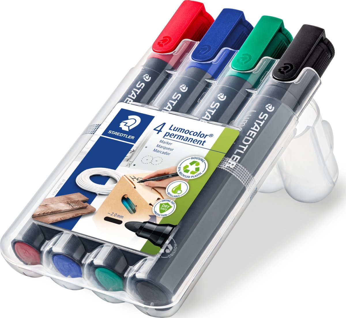Staedtler Lumocolor 352 märkpenna, rund, permanent