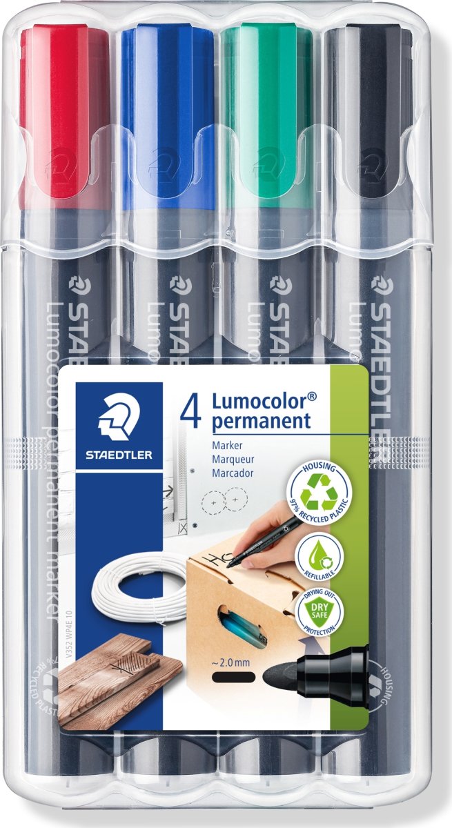 Staedtler Lumocolor 352 märkpenna, rund, permanent