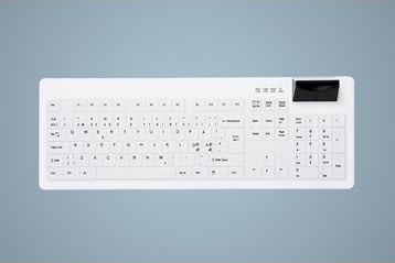Contour kabeln medicinskt tangentbord, vit