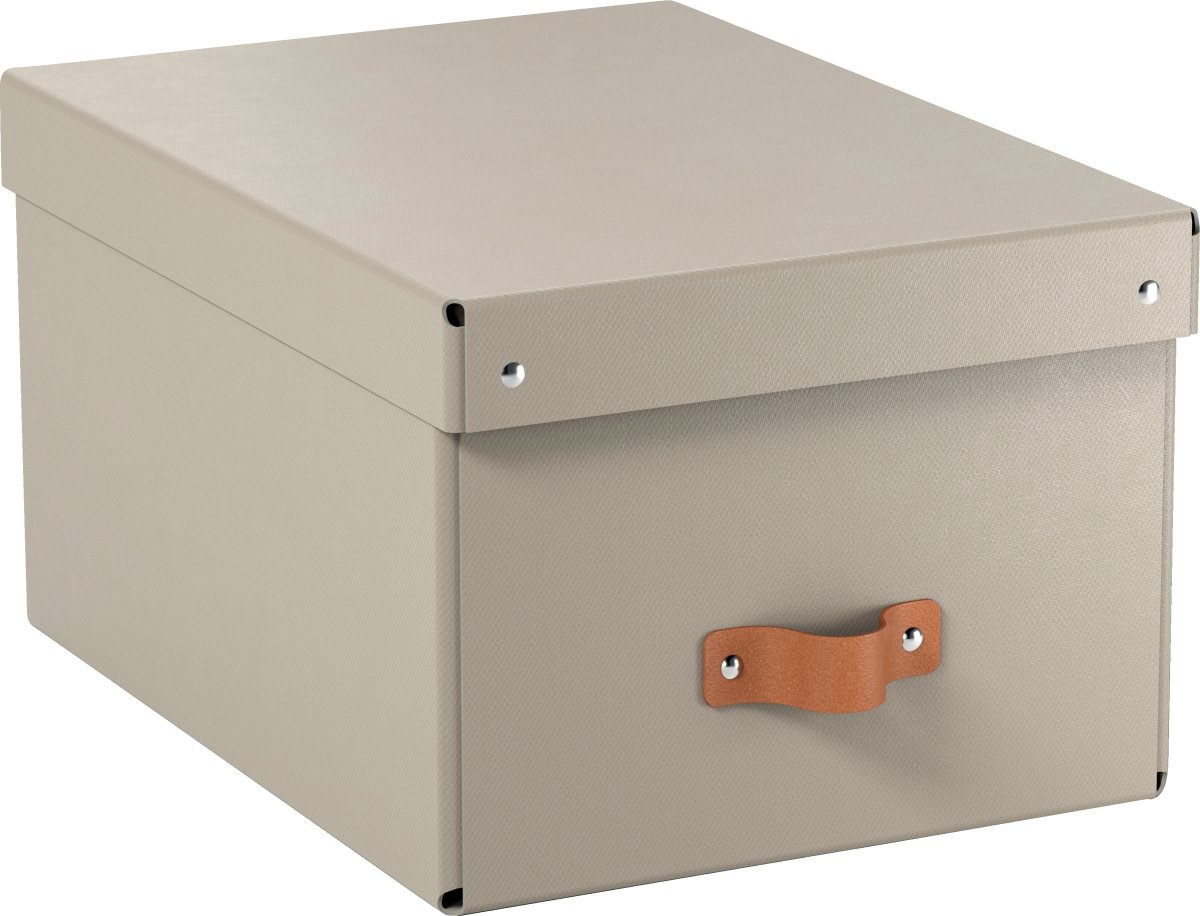 Leitz Puro Box m. lock | M | Beige | 2 st.