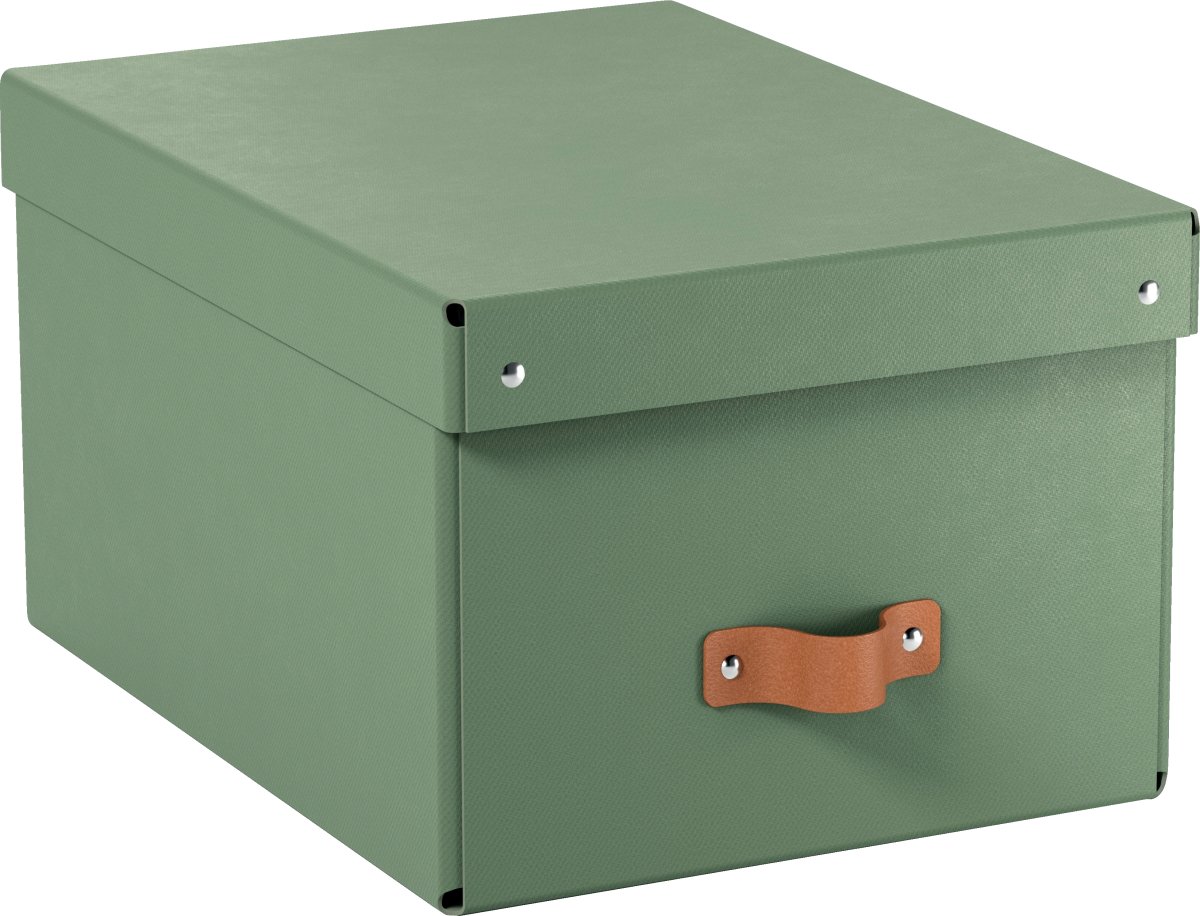 Leitz Puro Box m. lock | M | Grön | 2 st.