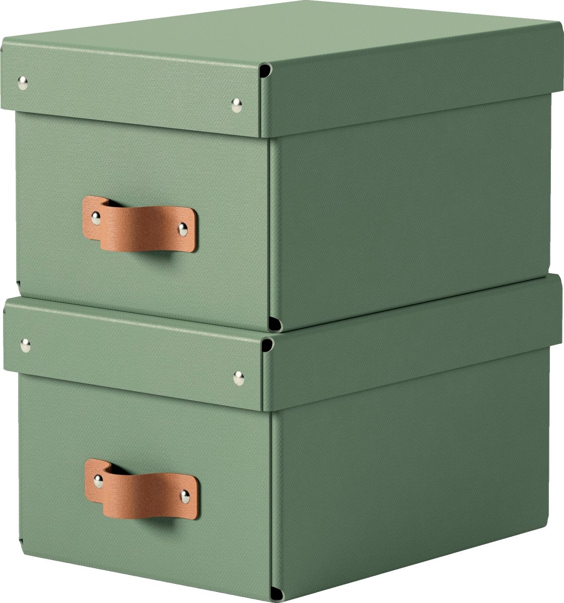 Leitz Puro Box m. lock | S | Grön | 2 st.