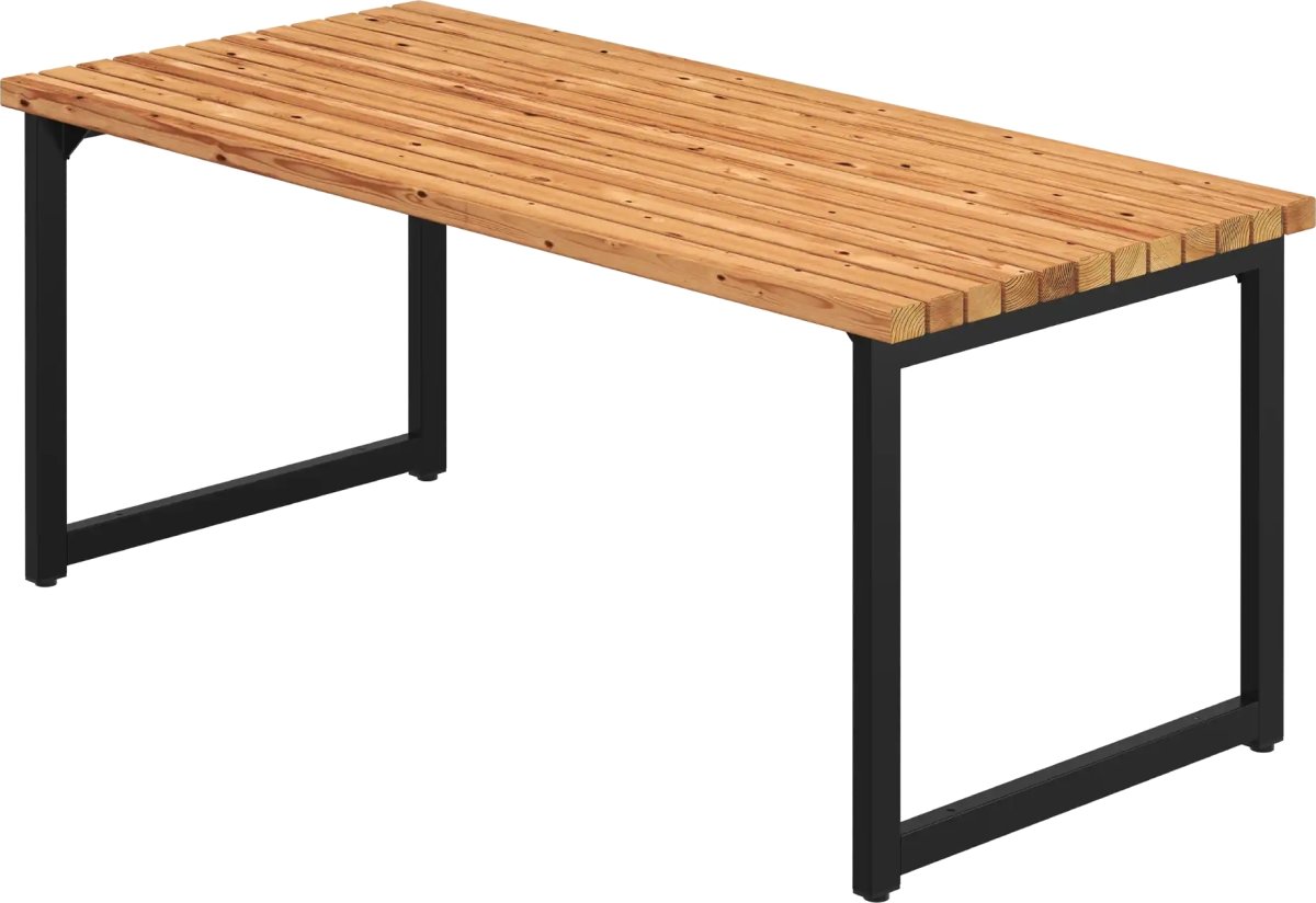 Plus Trend Living Plankbord, Thermowood/svart