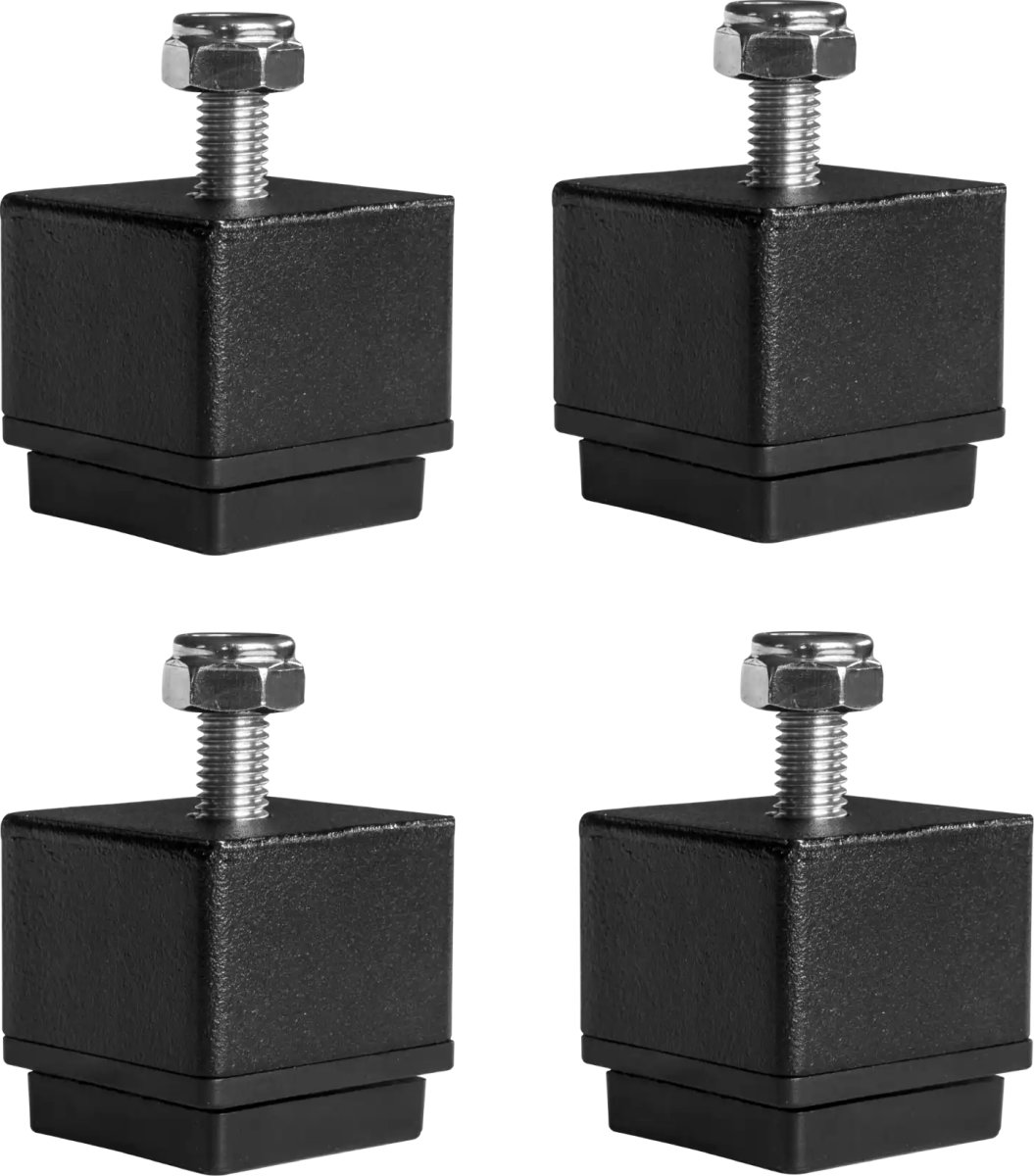 Plus Cubic Blomlåda m/fötter 87x50x67, svart