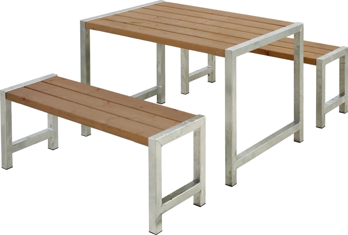Plus Cafe Plankset L. 127 cm, Thermowood