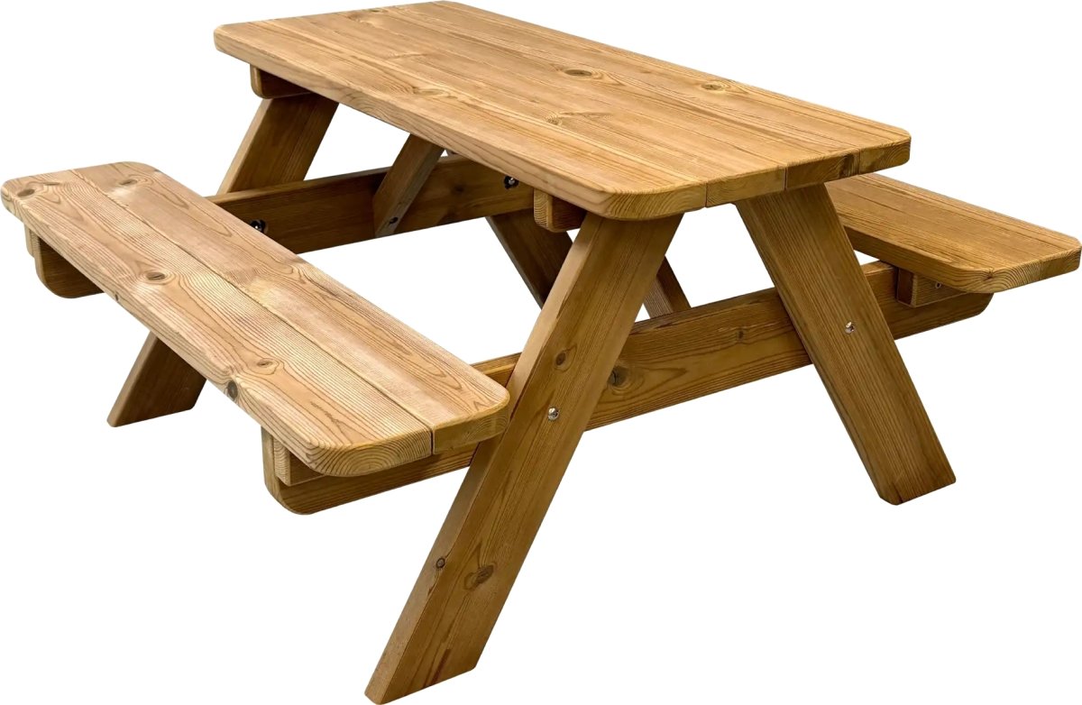 Plus Tiny bord/bänkset, barn, 90cm, Thermowood