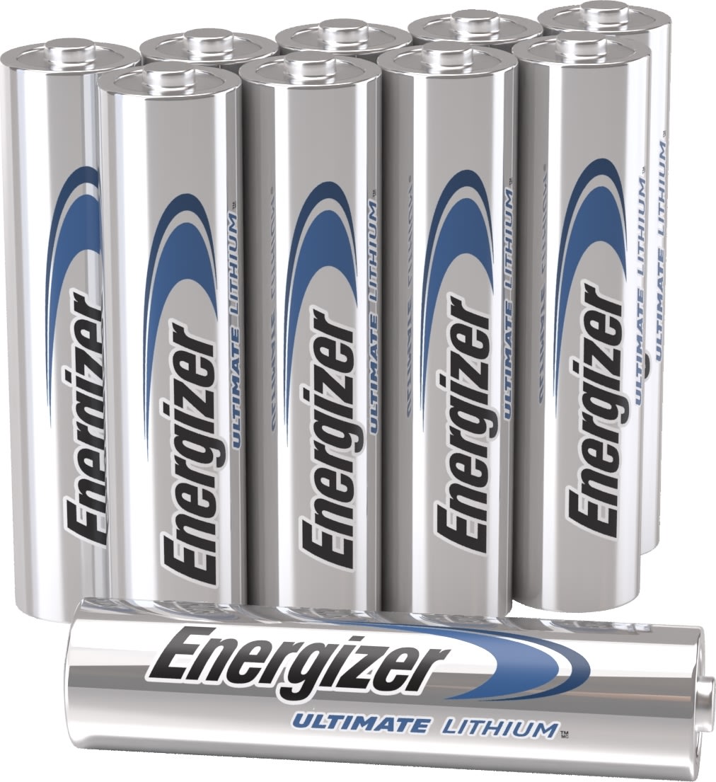 Energizer Lithium Standard AAA-batteri, 10 st.