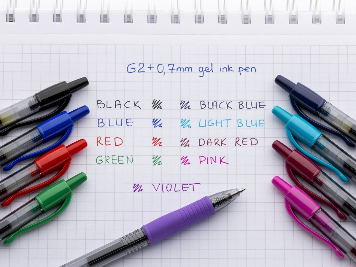 Pilot G-2 Plus Rollerball | M | Ljusblå