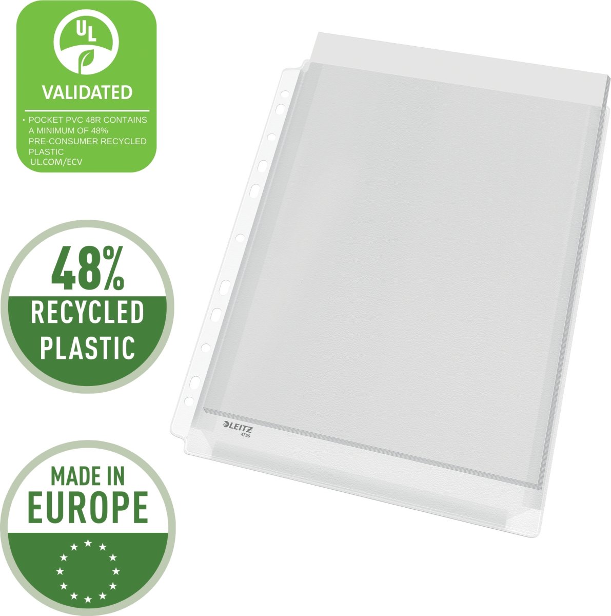 Leitz Plastficka | A4 | Expanderande | 10 st.