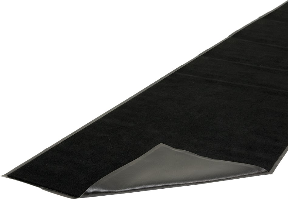 Halkfri matta, 400x90 cm, svart