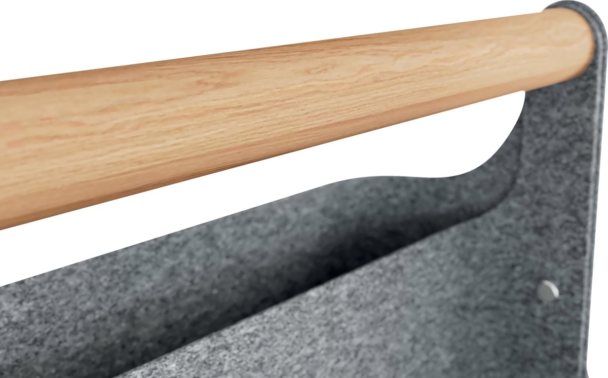 Leitz Skrivbordsorganisatör | Bärbar | Grå filt