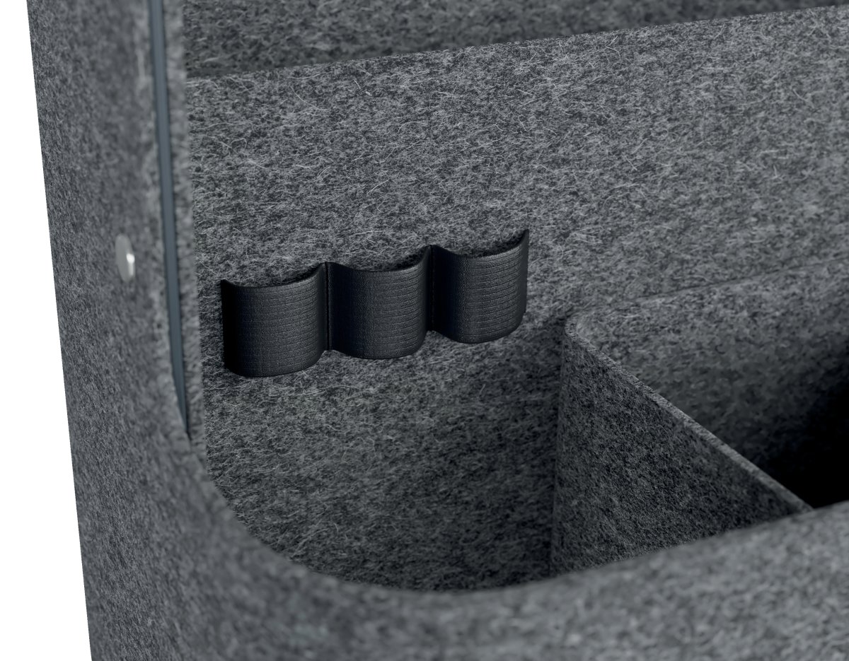 Leitz Skrivbordsorganisering | Häng. | Grå filt