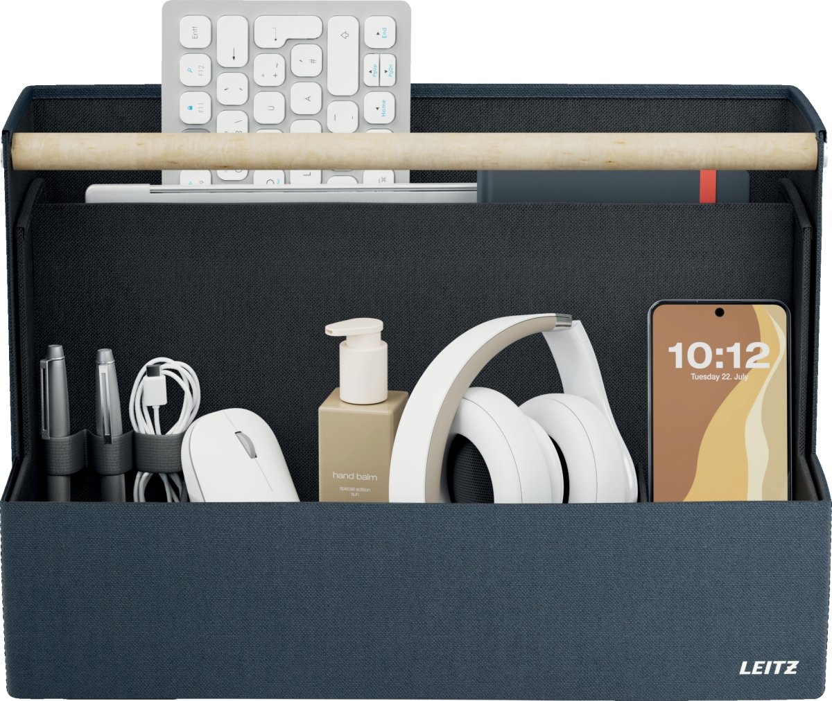 Leitz Skrivbordsorganisatör | Bärbar | Grå