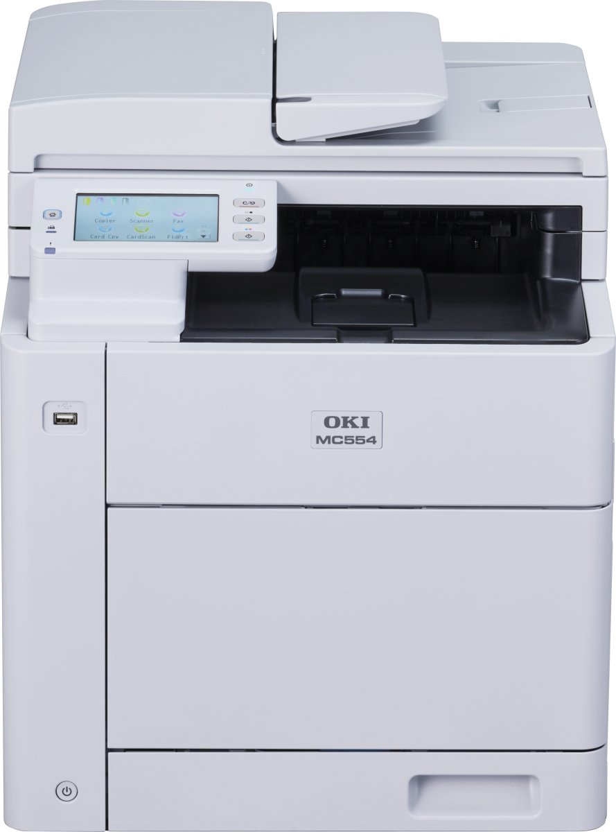 OKI MC554dn A4 färg multifunktionsskrivare