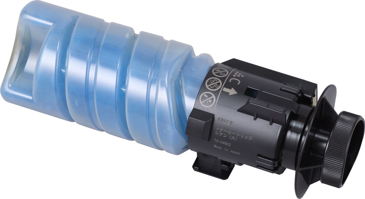 OKI MC554 lasertoner, cyan, 2.000 sidor