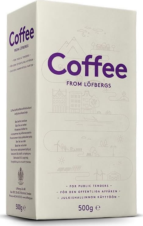 Kaffe LÖFBERGS Mellan Eko/FT Brygg 500g