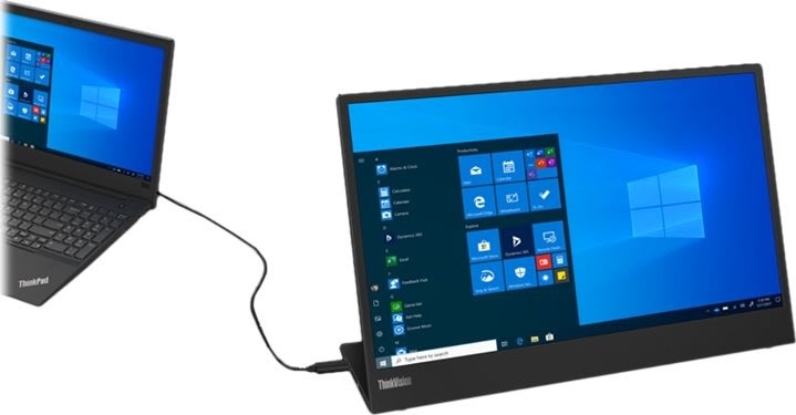Lenovo ThinkVision M15 portabel 15,6" skärm