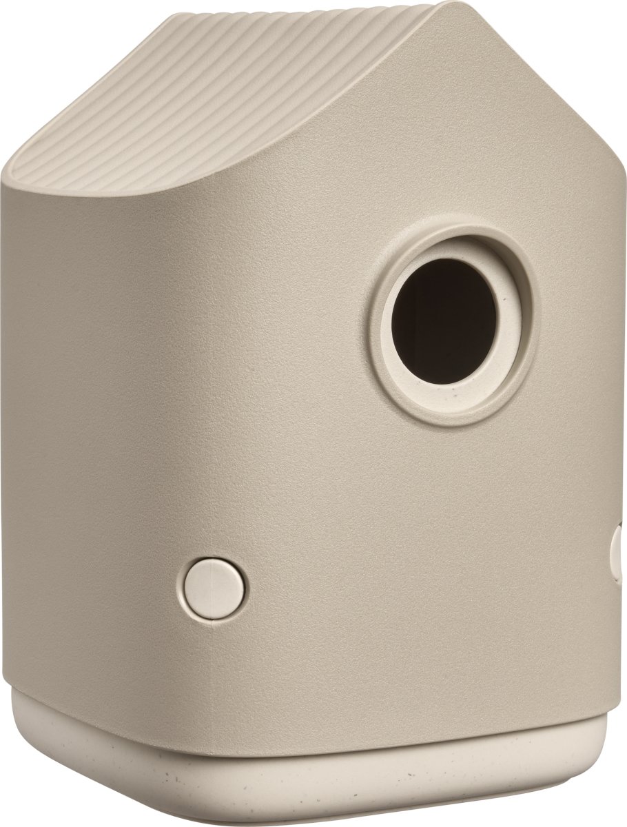 Elho Cosy Fågelhus, 18 cm, mushroombeige