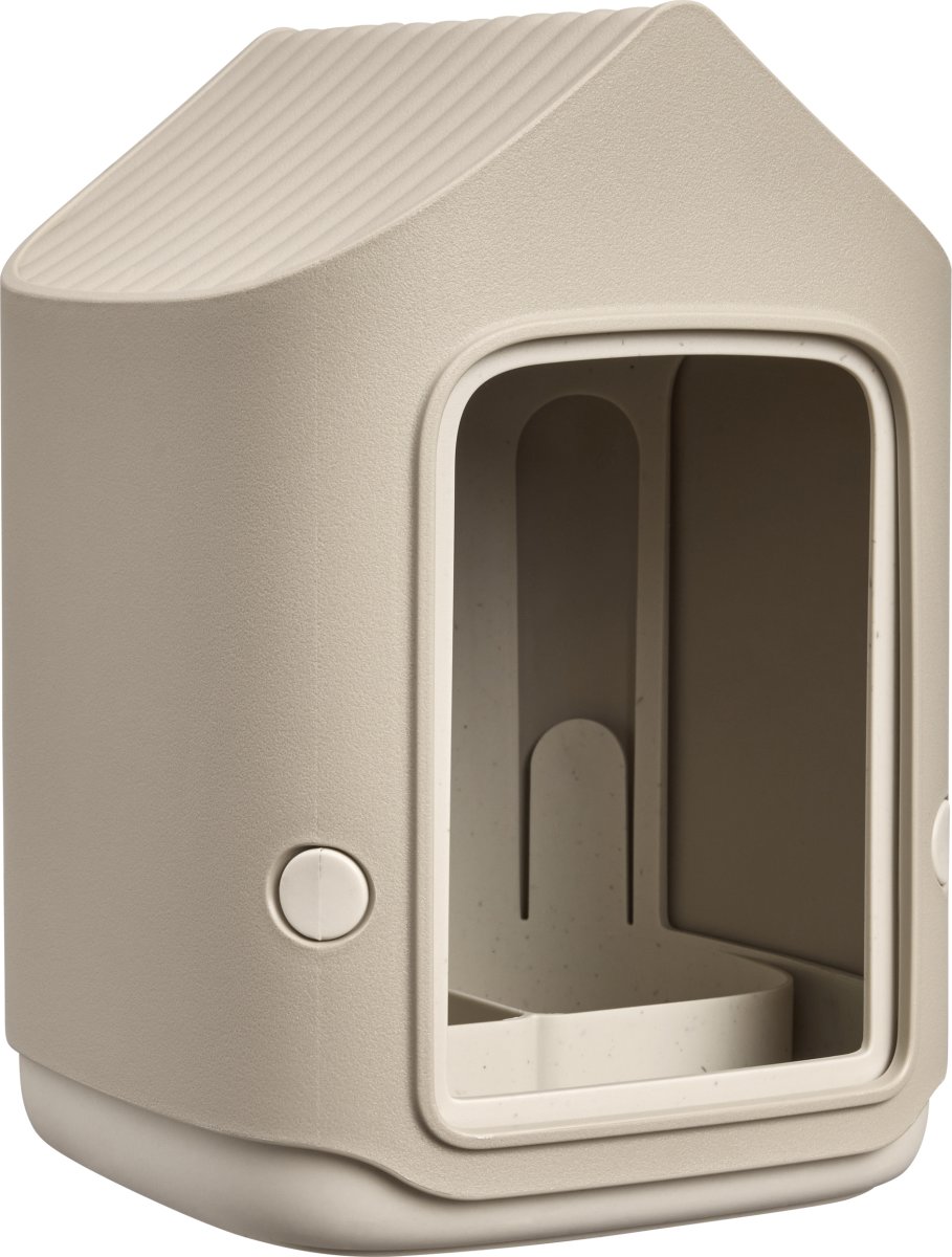 Elho Cosy Fågelmatare, 18 cm, mushroom beige