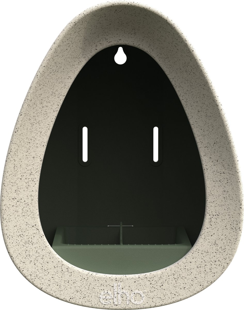 Elho Essential Fågelhus, 18 cm, fibrous grey