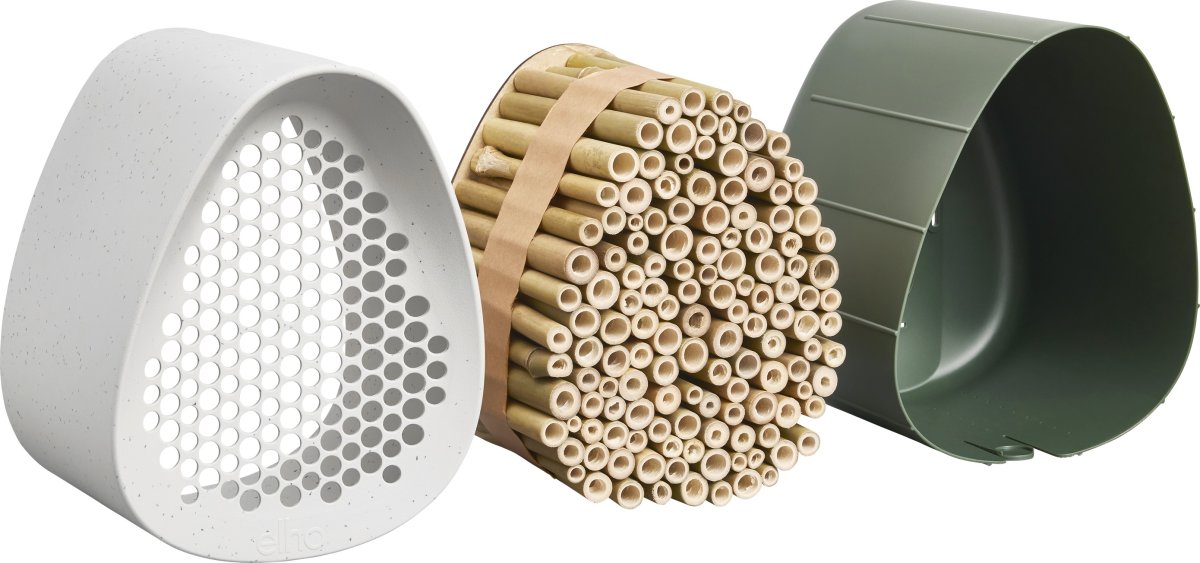 Elho Essential Insekthotell, 18 cm, fibrous grey