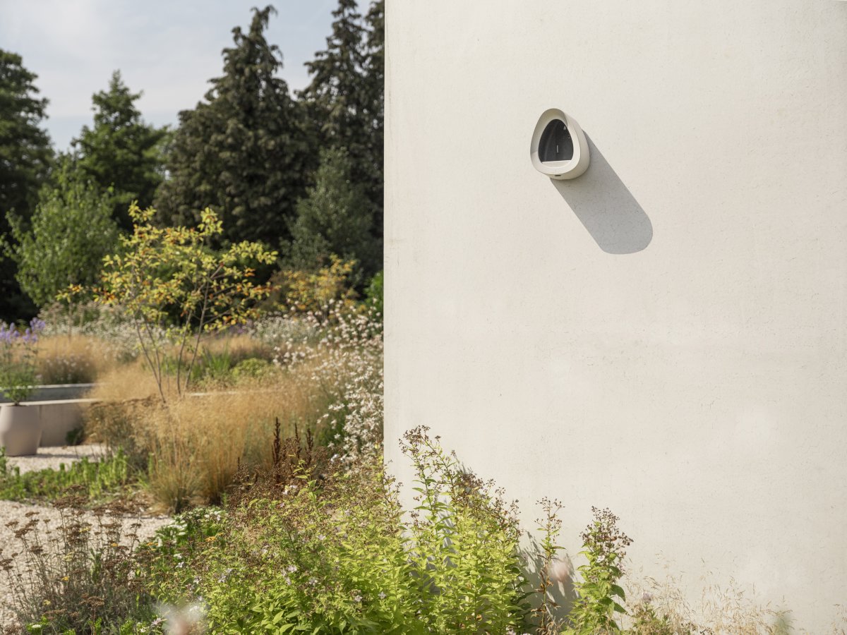 Elho Essential Fågelmatare, 18 cm, fibrous grey