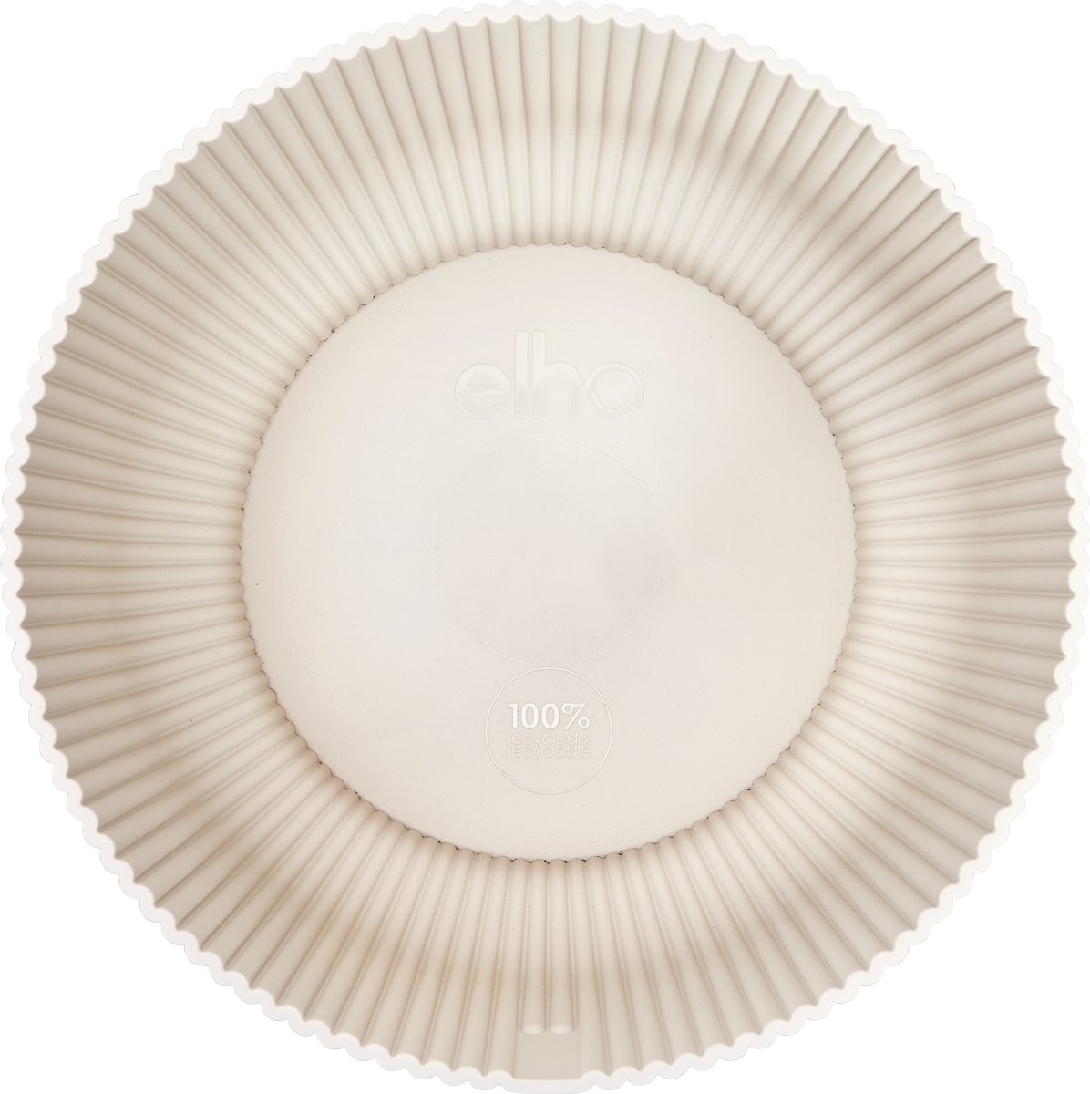 Elho Vibes Bowl Blomkruka, 25 cm, linen white