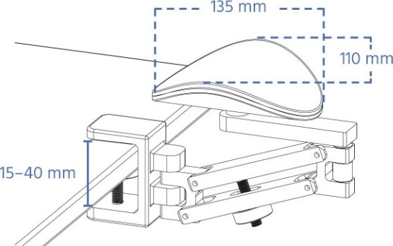 Mousetrapper Dynamic Underarmsstöd