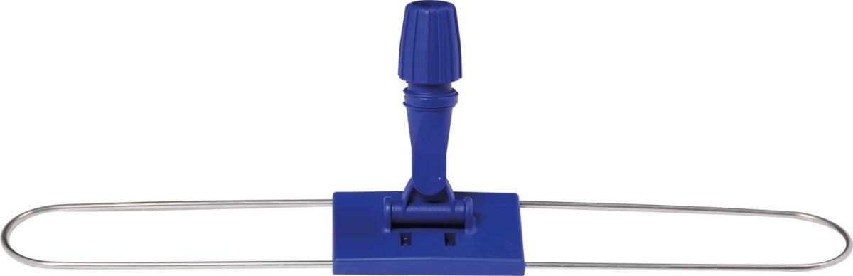 Hopfällbar framförare för fickmopp, blå, 100 cm