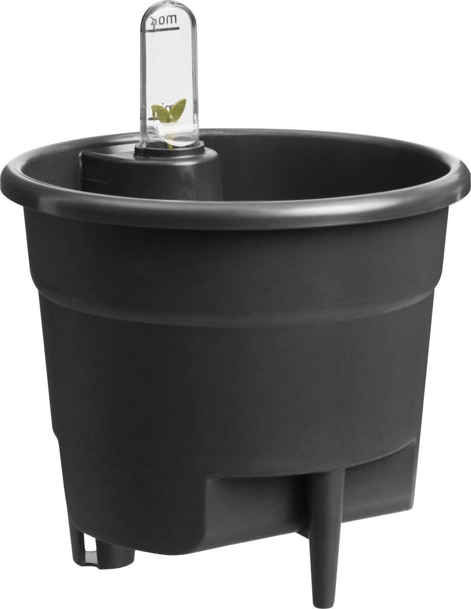 Elho Självbevattningsinsats för krukor, svart 13cm