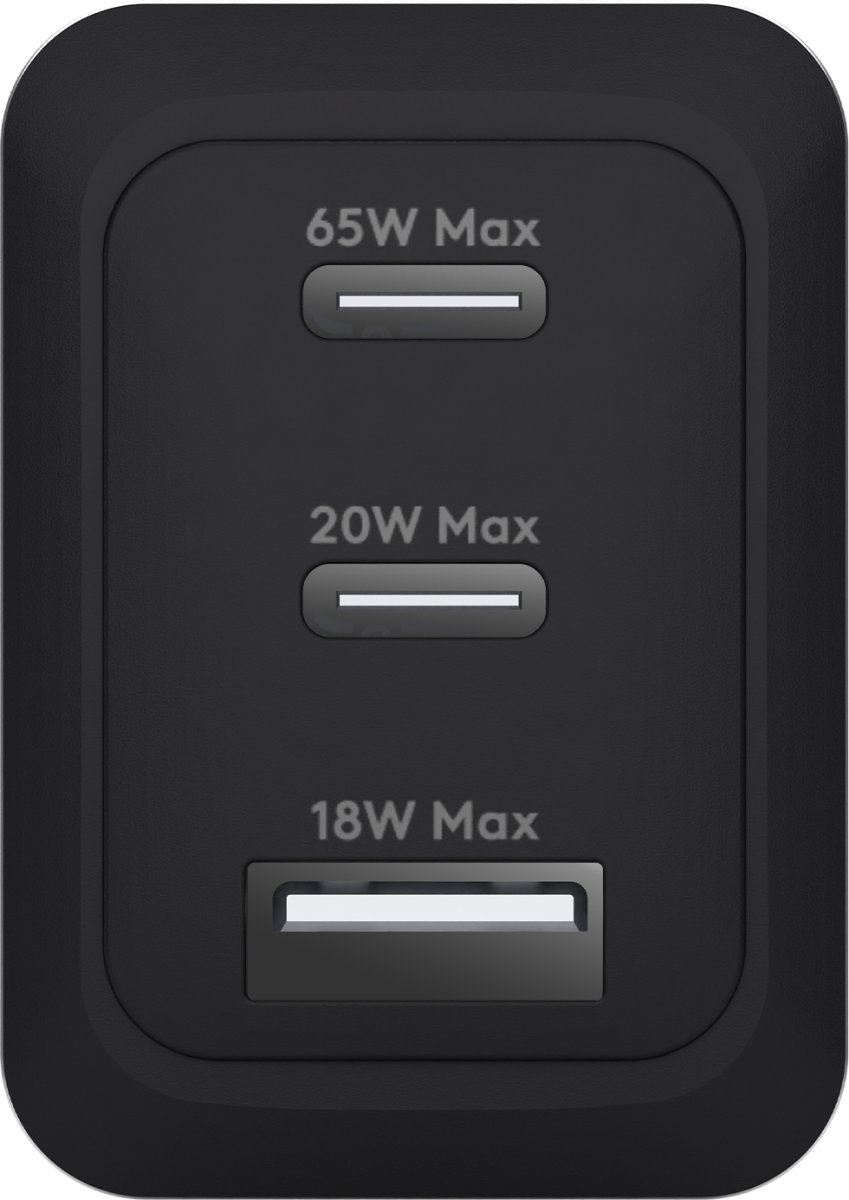 DBRAMANTE1928 Väggladdare, 2xUSB-C 65W + 1xUSB