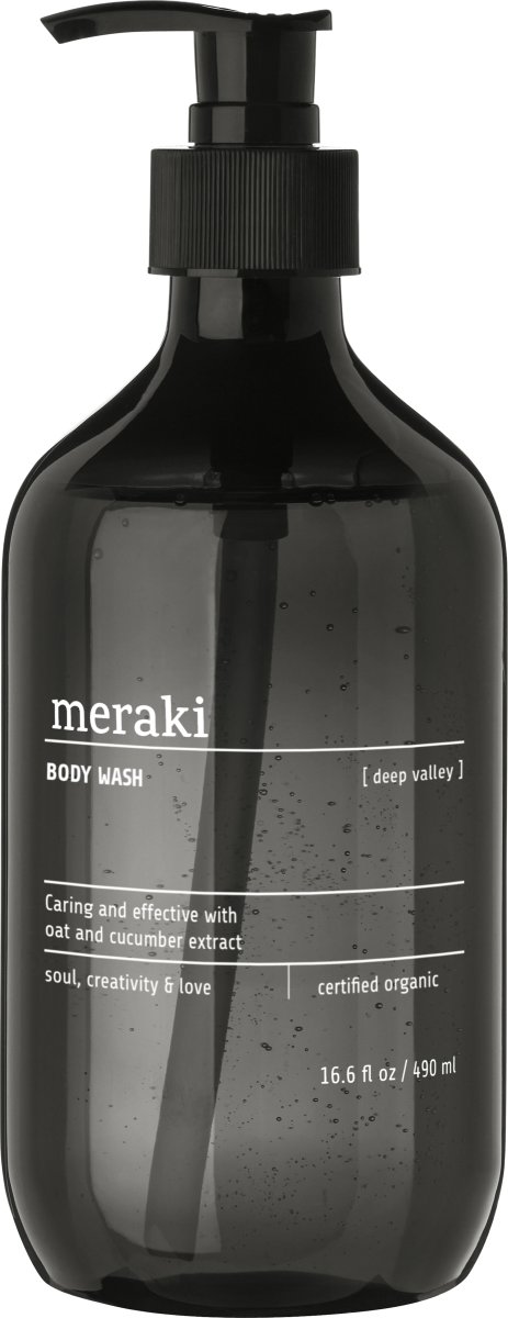 Meraki Body Wash, Deep Valley, 490 ml