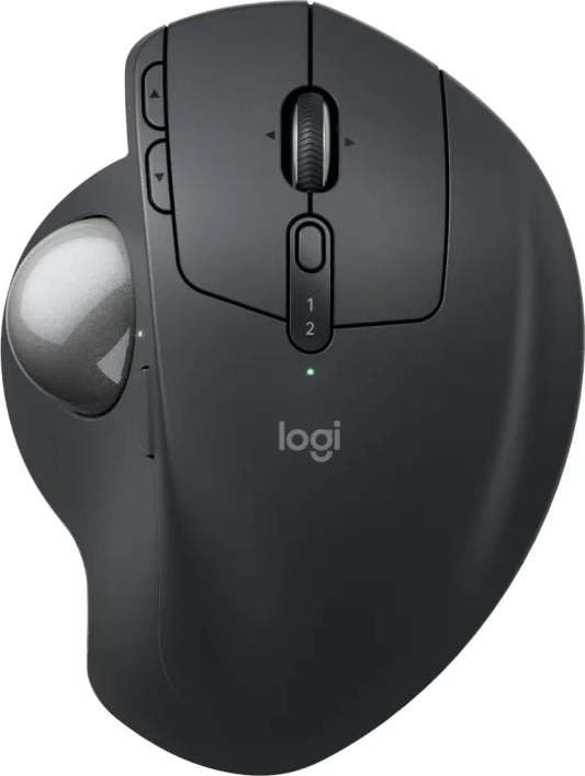 Logitech MX Ergo S Advanced trådlös mus, grå