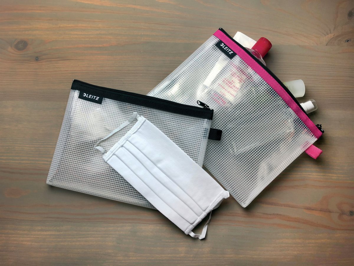 Leitz WOW Vattentät blixtlåspåse | L | Grön