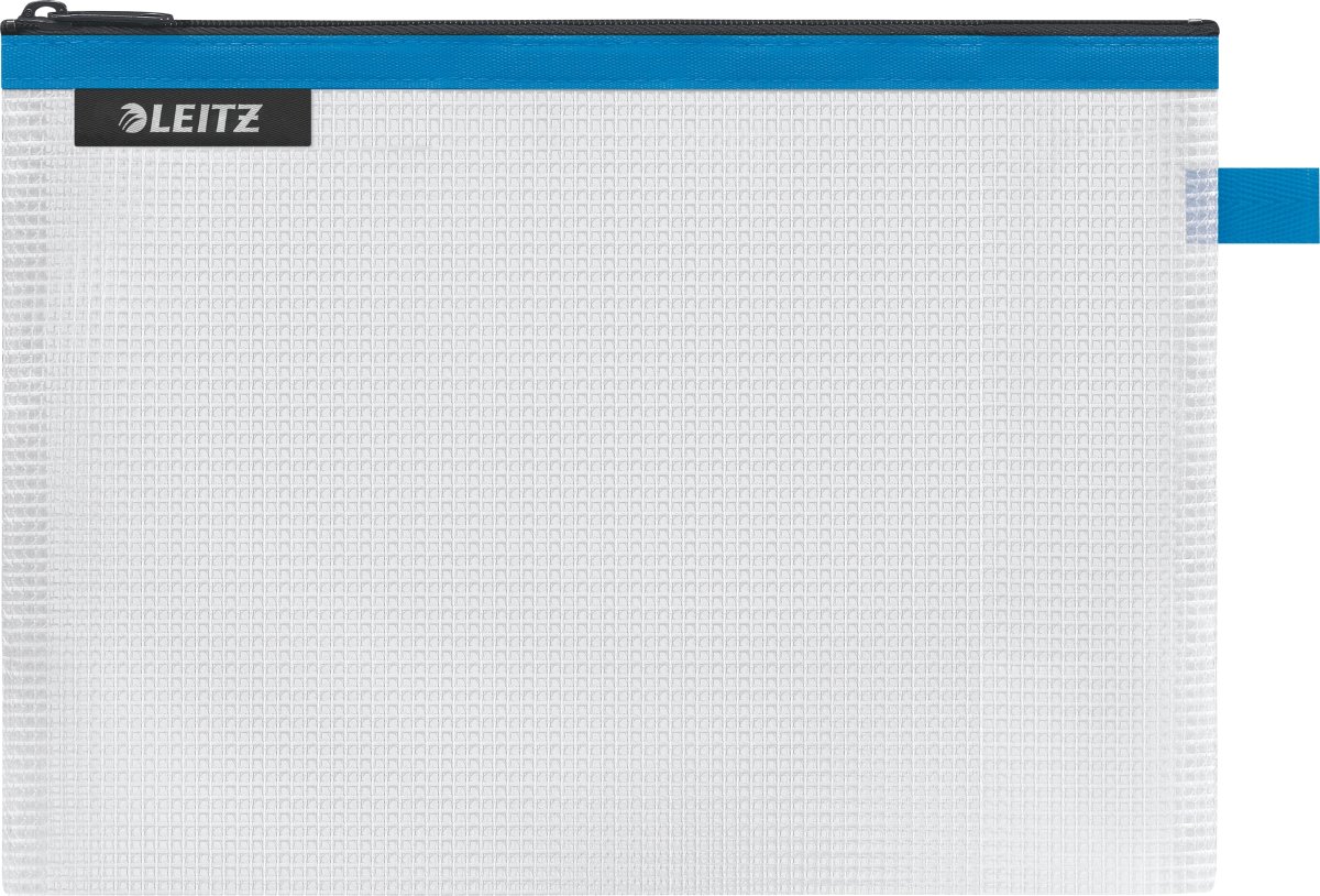 Leitz WOW Vattenavvisande dragkedjeficka | M | Blå