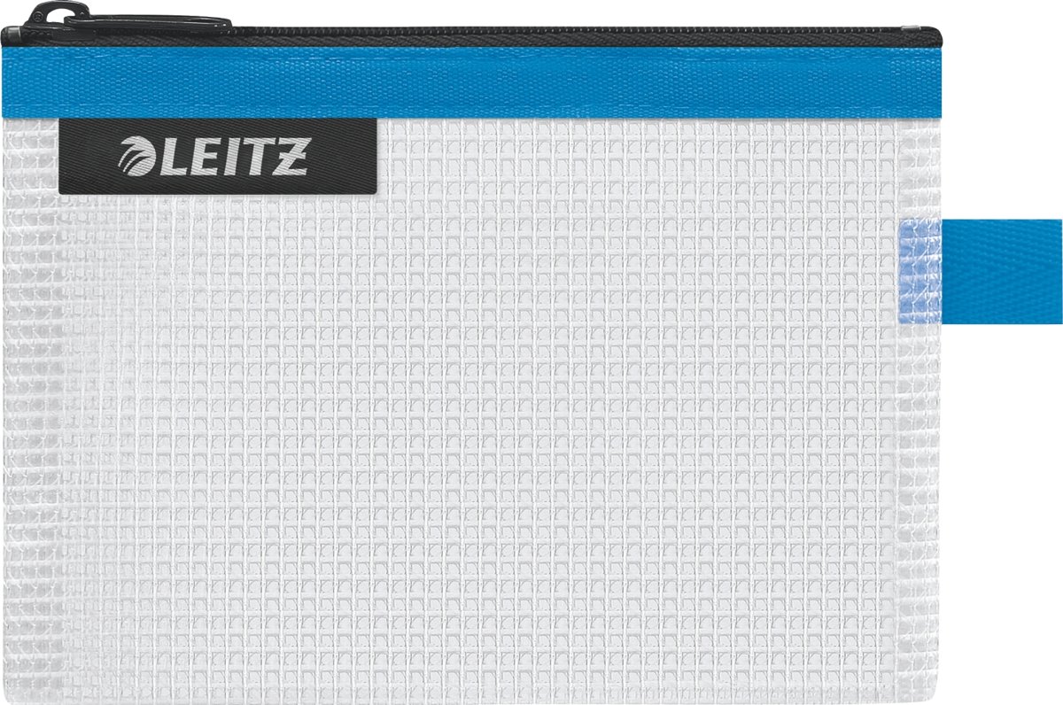 Leitz WOW Vattenavvisande blixtlåspåse | S | Blå