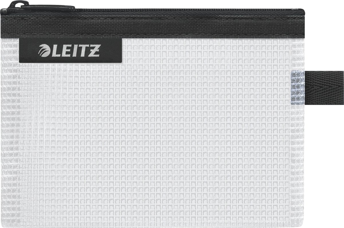 Leitz WOW Vattenavvisande blixtlåsficka, S, Svart