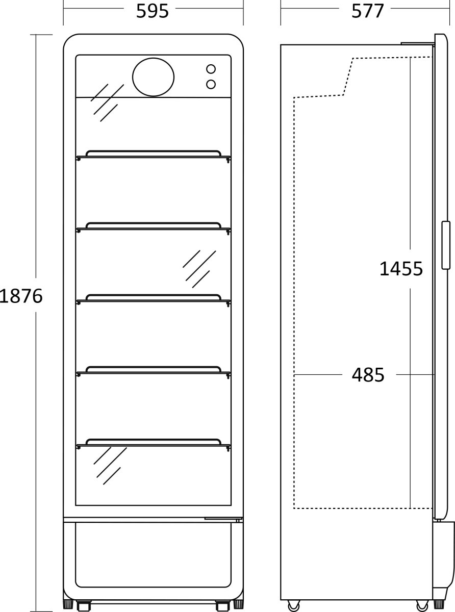 Scancool Displayerkyl - DC380BD