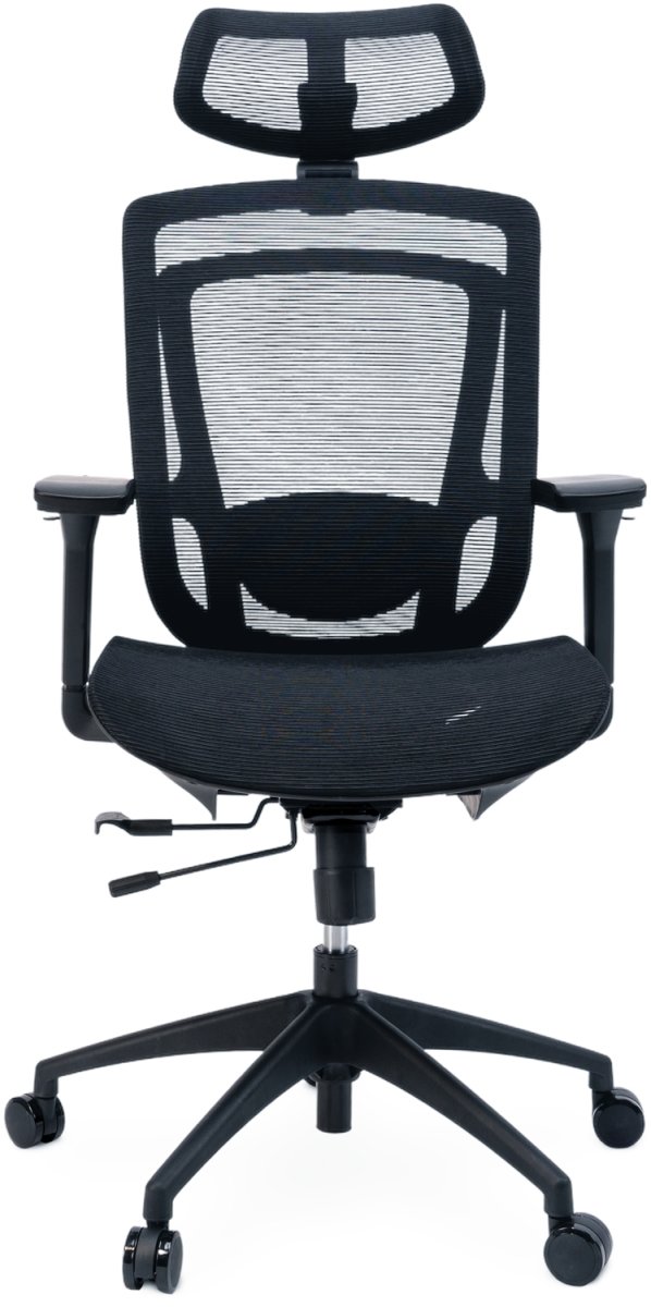 Severo kontorsstol, mesh, svart