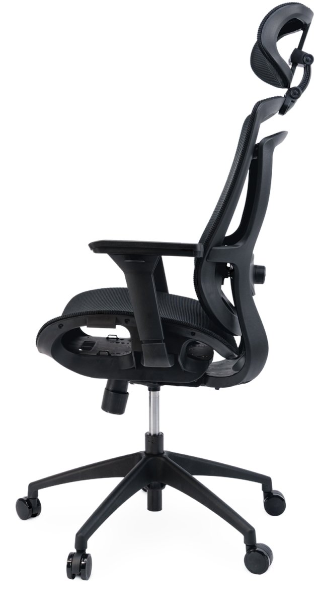 Severo kontorsstol, mesh, svart