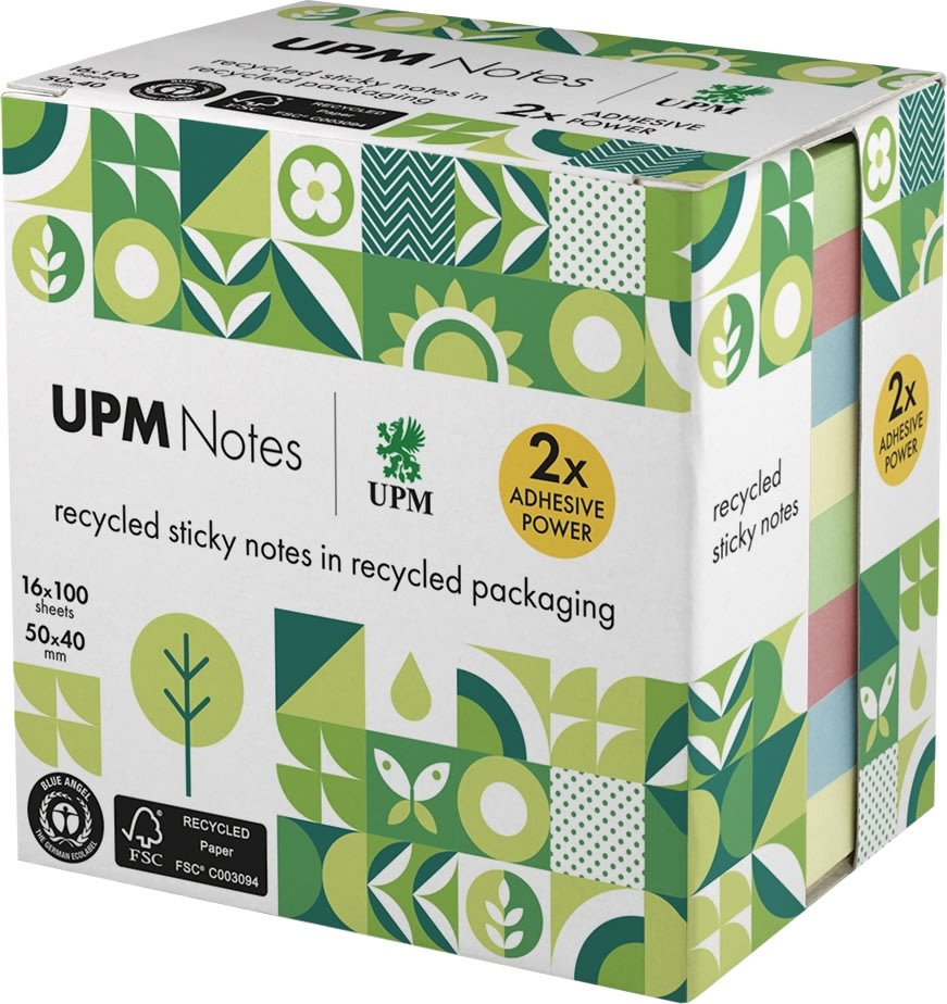 UPM Notes | 50x40 mm | Pastellmix
